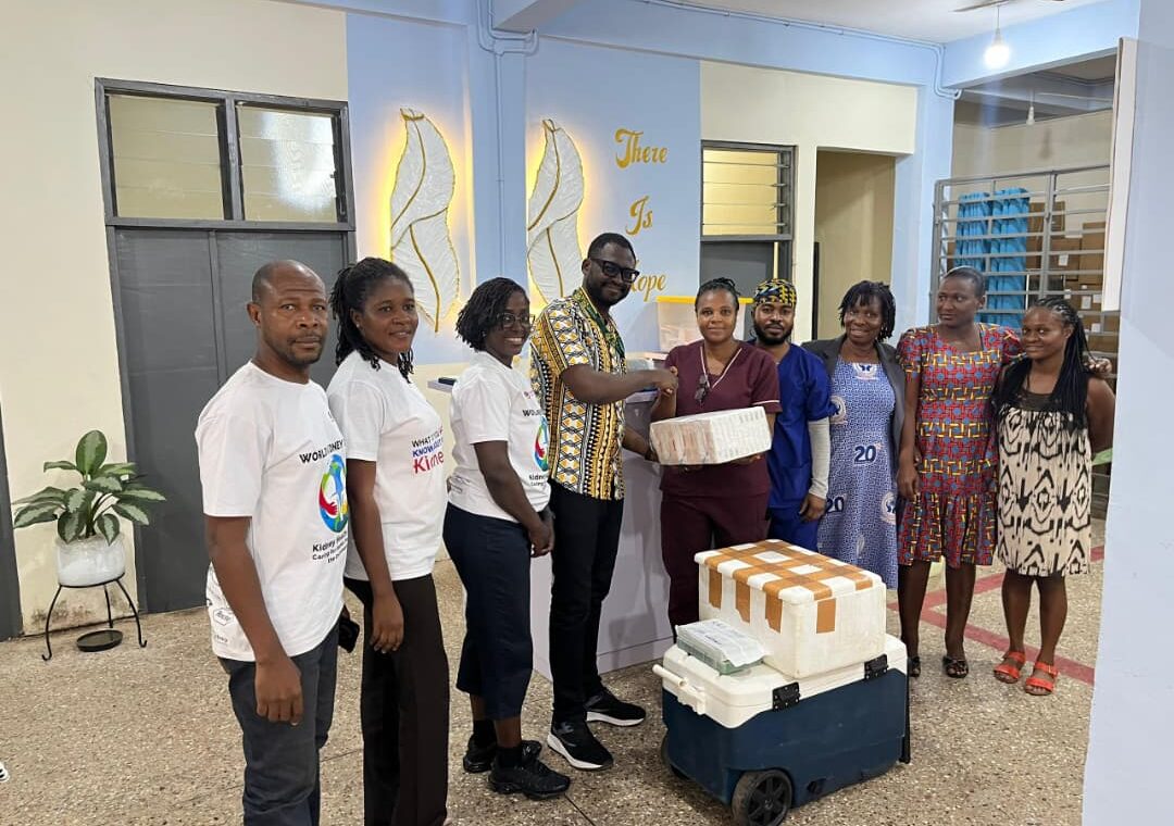Kidney Health International Donates GH¢40,000 Worth of Items to KATH Dialysis Unit